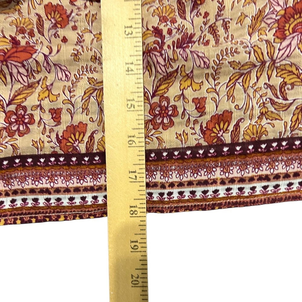 June And Hudson Multicolored Print Blouse Size 1 - image 8